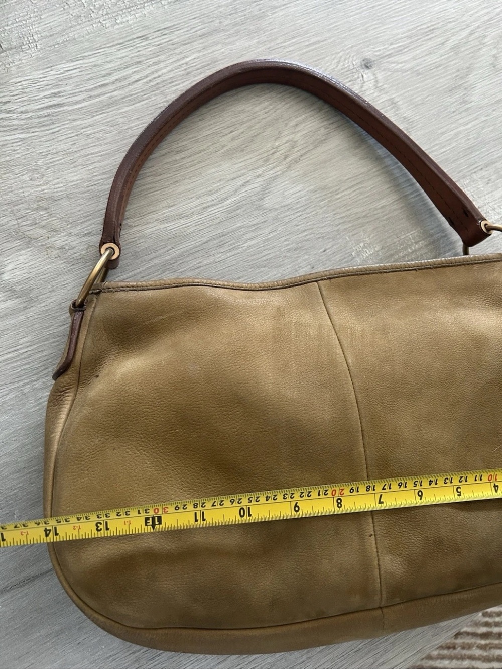 Authentic Vintage Miu Miu Made Italy Vitello Leather Hobo Shoulder Y2K Archive - Picture 5 of 10